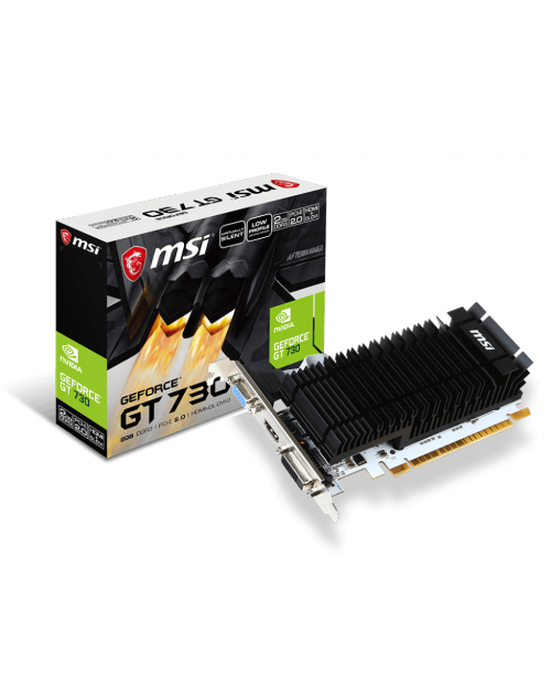 MSI GeForce GT 730 2GB GDDR3 OC Graphics Card